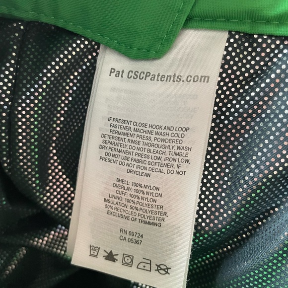 Columbia Womens Arctic Trip Omni Heat Kelly Green Snow Pants XS Snowboarding - Picture 7 of 11